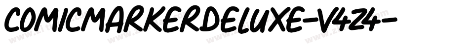 ComicMarkerDeluxe-v4Z4字体转换