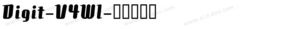 Digit-V4Wl字体转换