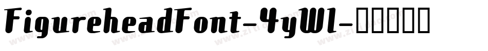 FigureheadFont-4yWl字体转换