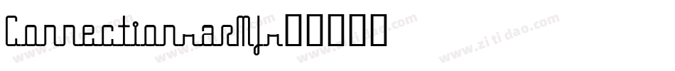Connection-arMJ字体转换
