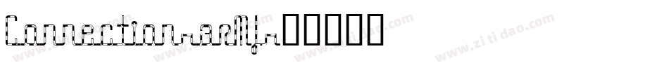 Connection-arMJ字体转换