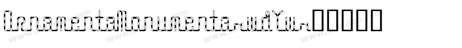 OrnamentaMonumenta-wdYw字体转换