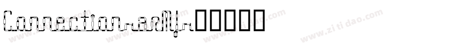 Connection-arMJ字体转换