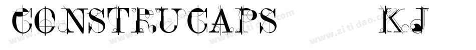 Construcaps-96Kj字体转换