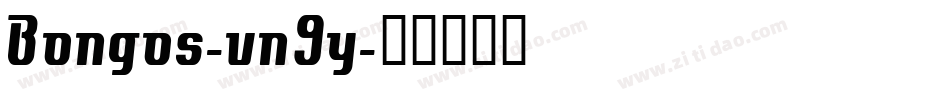 Bongos-vn9y字体转换