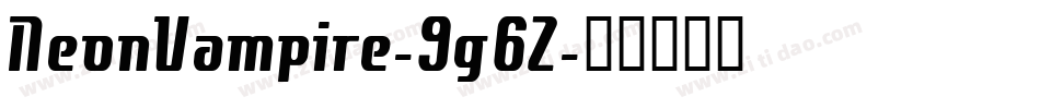 NeonVampire-9g6Z字体转换