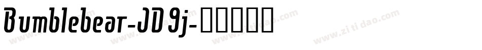 Bumblebear-JD9j字体转换