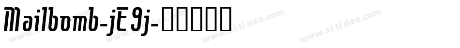 Mailbomb-jE9j字体转换
