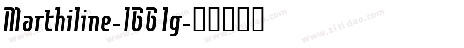 Marthiline-1GG1g字体转换