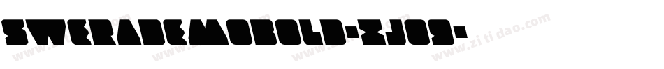 SweraDemoBold-Xj09字体转换