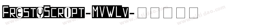 FrestyScript-MVWLv字体转换