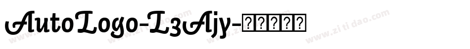 AutoLogo-L3Ajy字体转换