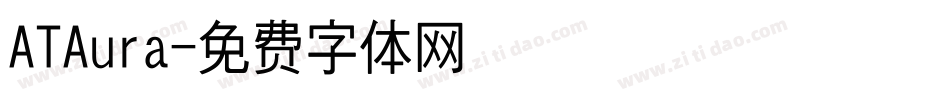 ATAura字体转换