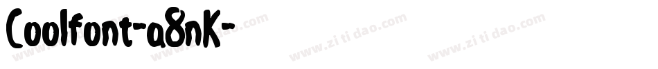Coolfont-a8nK字体转换