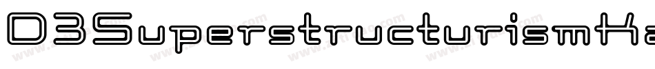 D3SuperstructurismKatIn-K7oZ字体转换