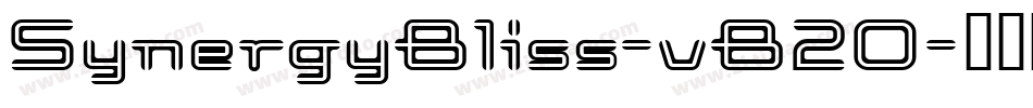 SynergyBliss-vB2O字体转换