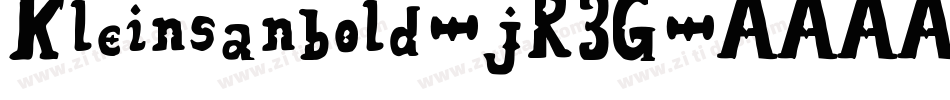 Kleinsanbold-jR3G字体转换