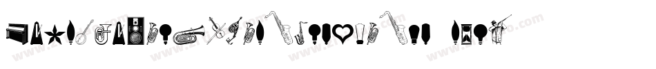 CornucopiaOfDingbatsEight-n5VJ字体转换