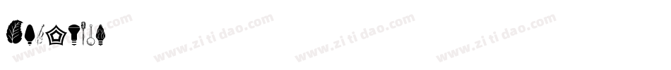 ZAPFDING字体转换