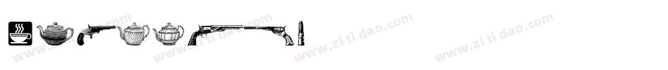 ZAPFDING字体转换
