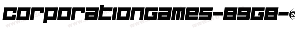CorporationGames-BgGB字体转换
