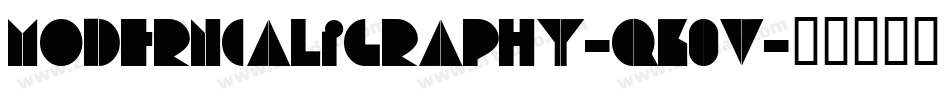 ModernCaligraphy-qK0V字体转换