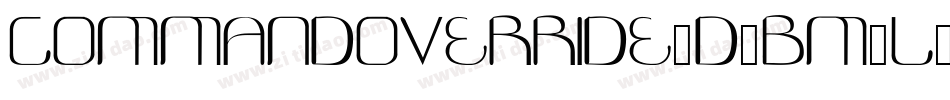 CommandOverride3D-BM2l字体转换