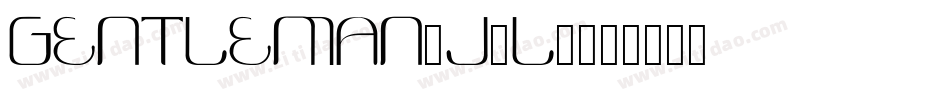 Gentleman-j2l9字体转换