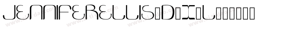 Jenniferellis-d9x2l字体转换 Jenniferellis-d9x2l字体转换