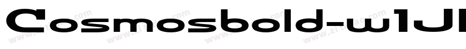 Cosmosbold-w1JP字体转换