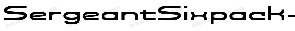 SergeantSixpack-l1w字体转换 SergeantSixpack-l1w字体转换