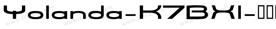 Yolanda-K7BXl字体转换