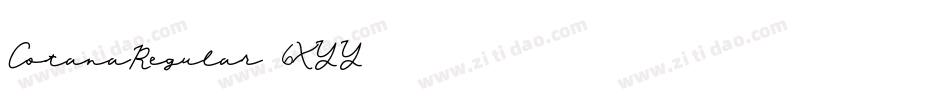 CotanaRegular-6XYY字体转换