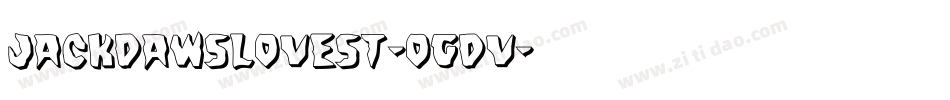 JackdawsLoveSt-oGdV字体转换