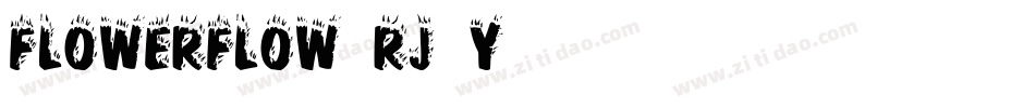 Flowerflow-rJ6y字体转换