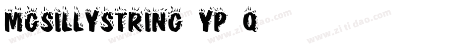 Mgsillystring-yp5q字体转换