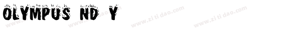 Olympus-nD6Y字体转换