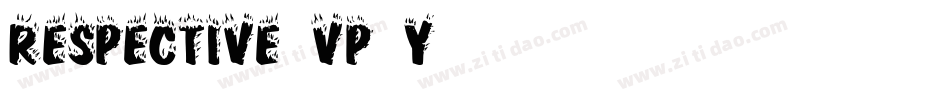 Respective-VP6y字体转换