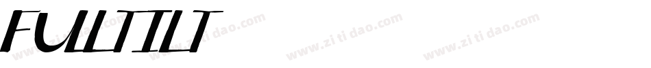 FULLTILT字体转换
