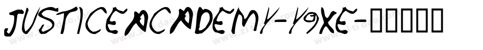 JusticeAcademy-y9xe字体转换