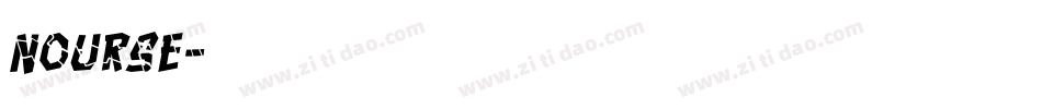 Nourse字体转换