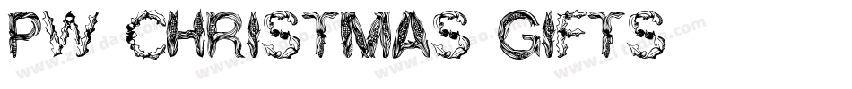 PW-Christmas-Gifts字体转换
