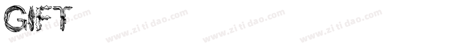 gift字体转换