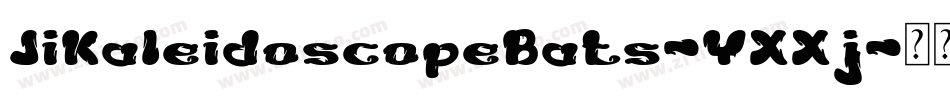 JiKaleidoscopeBats-YXXj字体转换