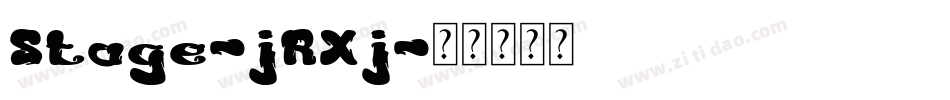 Stage-jRXj字体转换