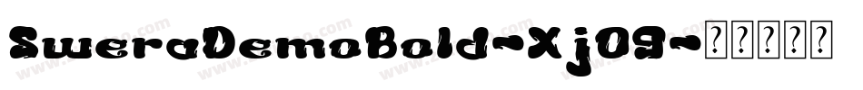 SweraDemoBold-Xj09字体转换