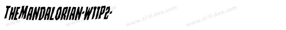 TheMandalorian-w11P2字体转换