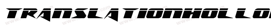 TranslationHollowInverse-51XGL字体转换 TranslationHollowInverse-51XGL字体转换