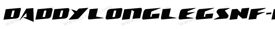 DaddyLonglegsNf-pR9D字体转换