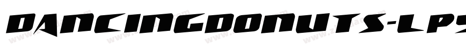 Dancingdonuts-lP9d字体转换